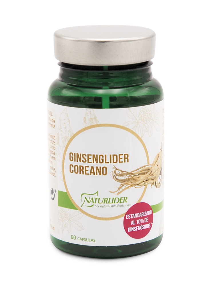 [NAT000219] GINSENG COREANO STD (AMARILLO-MARRON) 60 vcaps