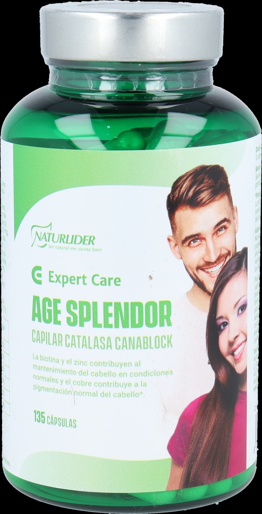 [NAT000259] AGE SPLENDOR CAPILAR CATALASA CANABLOCK 135 vcaps